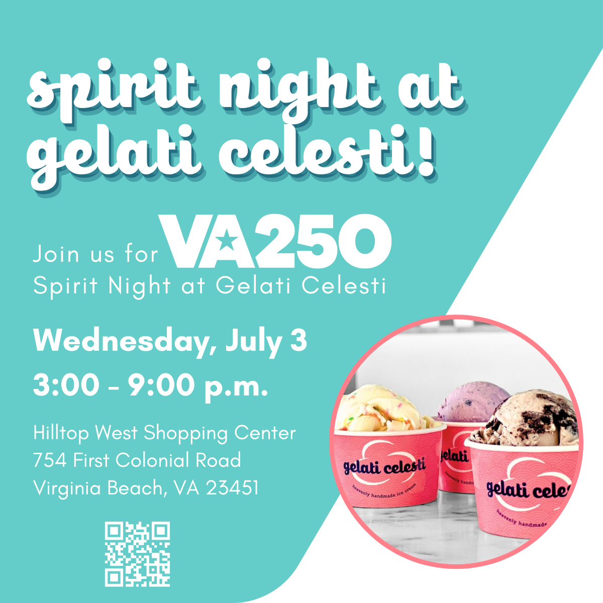 Spirit Night at Gelati Celesti